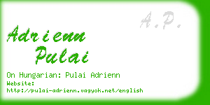 adrienn pulai business card